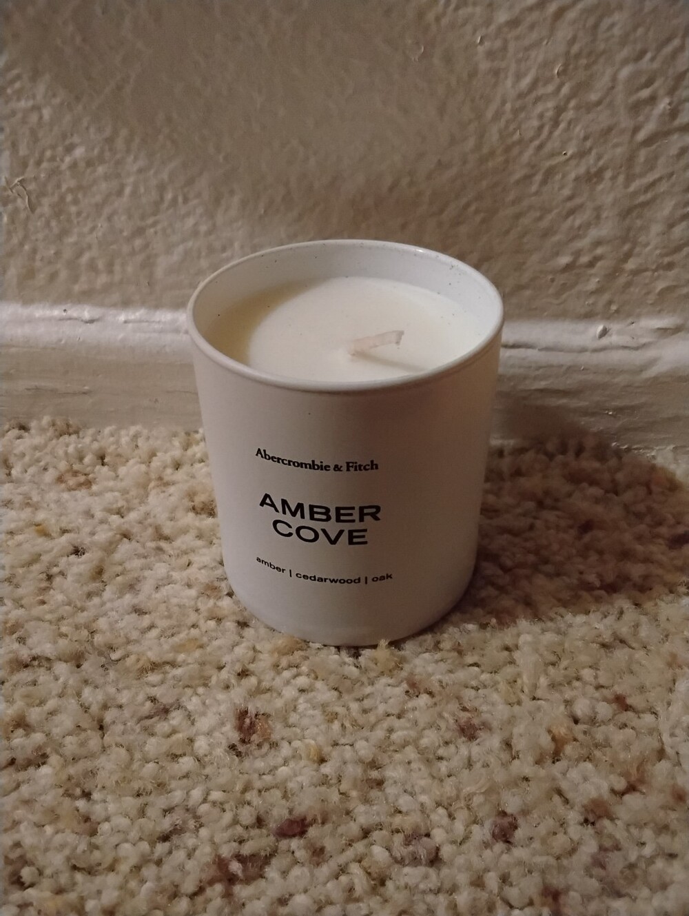 Abercrombie & Fitch Amber Cove scented candle NEW!